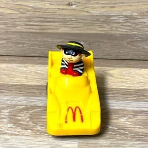 McDonald’s toys Hamburglar in TurboMacs Car 1988 Mcdonalds Toy pullback action